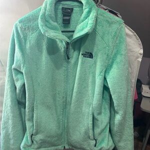The North Face Light Green Fleece Jacket